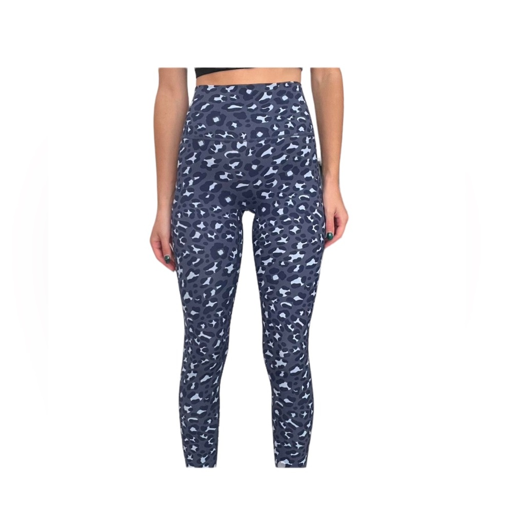 Offline by Aerie Goals 7/8 Visit High-Rise Leggings |Blue Leopard XS
